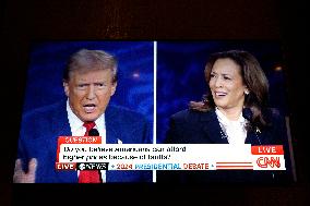 Trump-Harris presidential debate - Washington