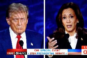 Trump-Harris presidential debate - Washington