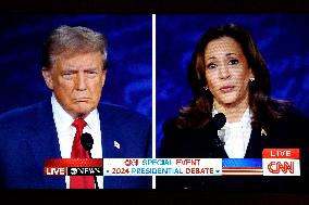 Trump-Harris presidential debate - Washington