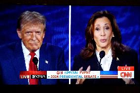 Trump-Harris presidential debate - Washington