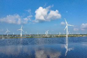 Coastal Beach Wind Power