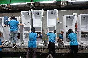 A Refrigerator Production Base in Suqian