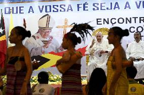 Pope Francis Meets With Young People - Timor Leste