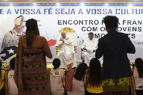 Pope Francis Meets With Young People - Timor Leste