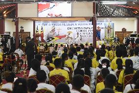 Pope Francis Meets With Young People - Timor Leste