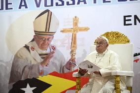 Pope Francis Meets With Young People - Timor Leste