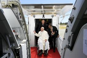 Pope Francis Farewell Ceremony - Timor Leste