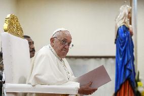 Pope Francis Meets With Young People - Timor Leste