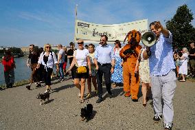 26th Dachshund March In Krakow