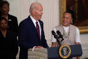 Biden Welcomes The University Of South Carolina Gamecocks - Washington