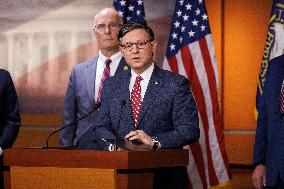 House GOP Leadership Press Conference - Washington