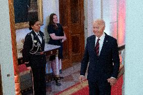 Biden Welcomes The University Of South Carolina Gamecocks - Washington