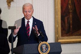 Biden Welcomes The University Of South Carolina Gamecocks - Washington