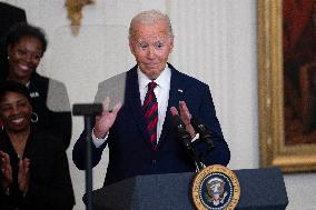 Biden Welcomes The University Of South Carolina Gamecocks - Washington