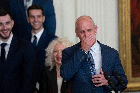 Biden Welcomes The University Of Connecticut Huskies Men - Washington