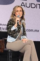 Fey Tour Hits Press Conference