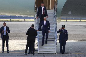 U.S. President Joe Biden Arrives At New York