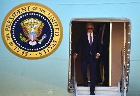 U.S. President Joe Biden Arrives At New York