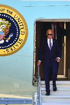 U.S. President Joe Biden Arrives At New York