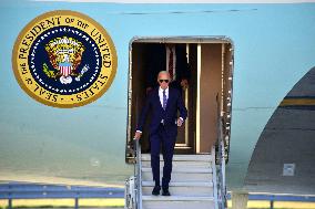 U.S. President Joe Biden Arrives At New York