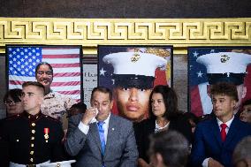 Congressional Gold Medal ceremony for U.S. military killed at Kabul airport in 2021