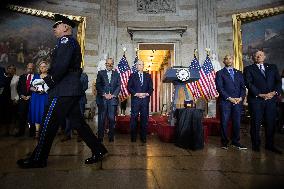 Congressional Gold Medal ceremony for U.S. military killed at Kabul airport in 2021