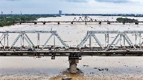 Flood Waters Threaten Central Hanoi - Vietnam