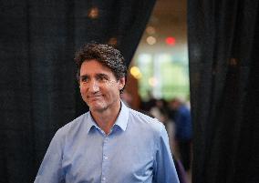 Trudeau At The Liberal Caucus Retreat - British Columbia