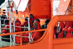 Dozens Migrants Rescued In Lanzarote - Spain