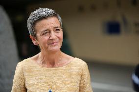 Margrethe Vestager Press Conference - Brussels