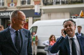 French right-wing party "Horizons" parliamentary days in Reims