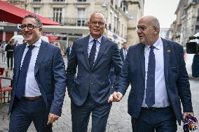 French right-wing party "Horizons" parliamentary days in Reims