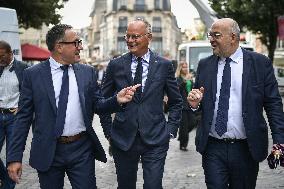 French right-wing party "Horizons" parliamentary days in Reims