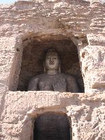 Yungang Grottoes in Datong