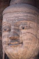 Yungang Grottoes in Datong