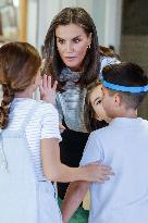 Queen Letizia At The Opening Of The School Year - Guadalajara