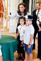 Queen Letizia At The Opening Of The School Year - Guadalajara