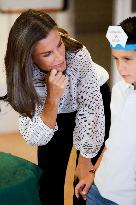 Queen Letizia At The Opening Of The School Year - Guadalajara