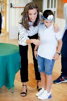 Queen Letizia At The Opening Of The School Year - Guadalajara