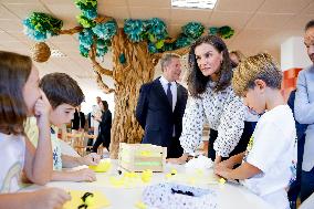 Queen Letizia At The Opening Of The School Year - Guadalajara