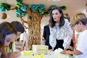 Queen Letizia At The Opening Of The School Year - Guadalajara