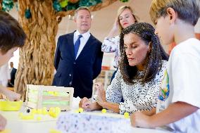 Queen Letizia At The Opening Of The School Year - Guadalajara