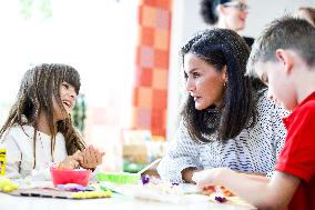 Queen Letizia At The Opening Of The School Year - Guadalajara