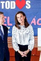 Queen Letizia At The Opening Of The School Year - Guadalajara