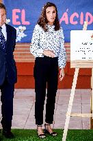 Queen Letizia At The Opening Of The School Year - Guadalajara