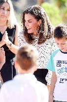 Queen Letizia At The Opening Of The School Year - Guadalajara