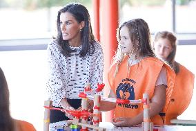 Queen Letizia At The Opening Of The School Year - Guadalajara