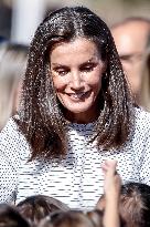 Queen Letizia At The Opening Of The School Year - Guadalajara