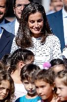 Queen Letizia At The Opening Of The School Year - Guadalajara