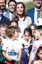 Queen Letizia At The Opening Of The School Year - Guadalajara